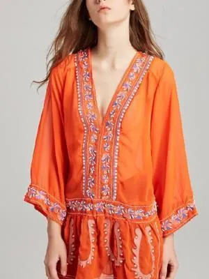 2018 New embroidery Bohemia Mini Dress