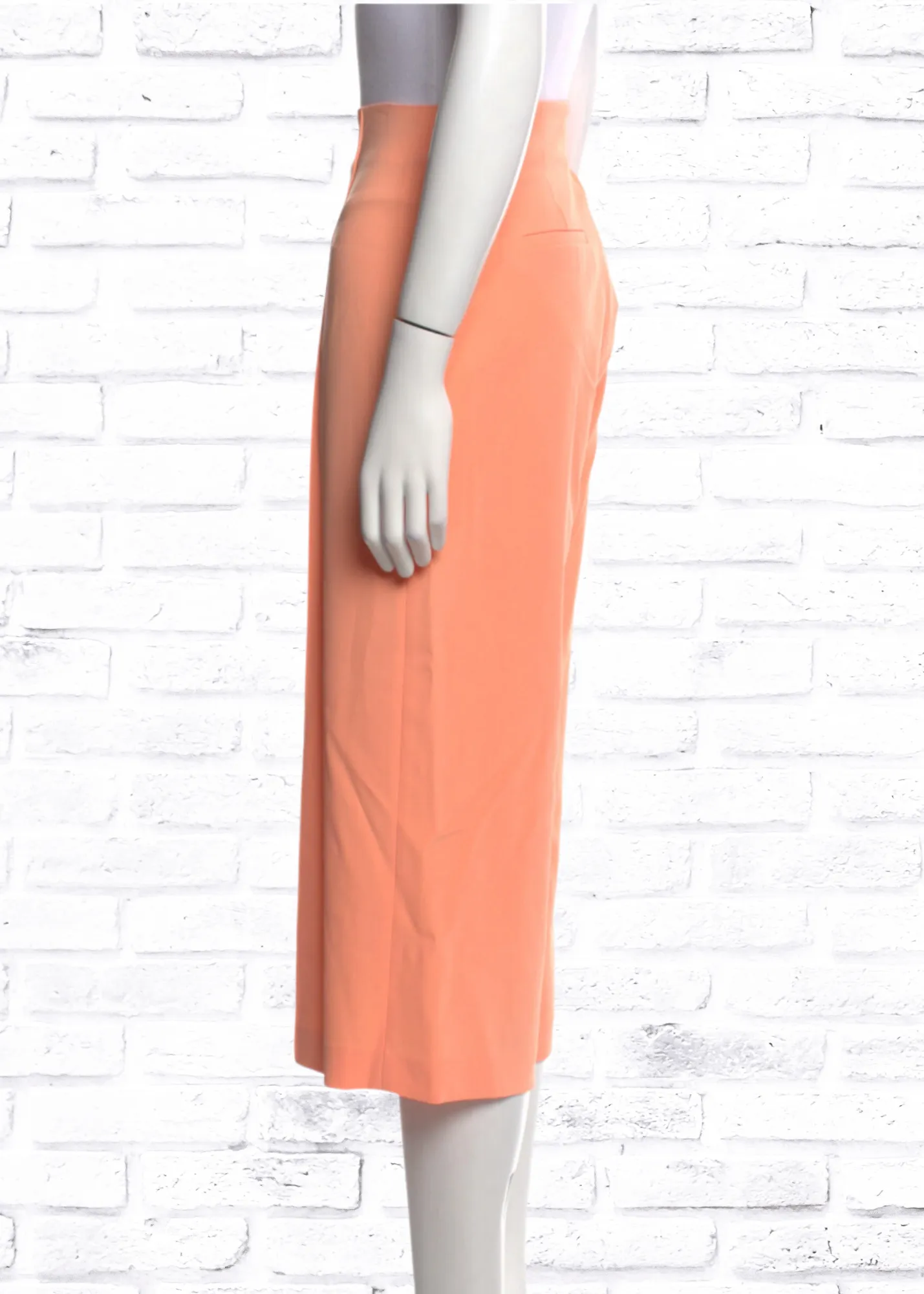 Alice   Olivia Coral Wide-Leg Cropped Pants