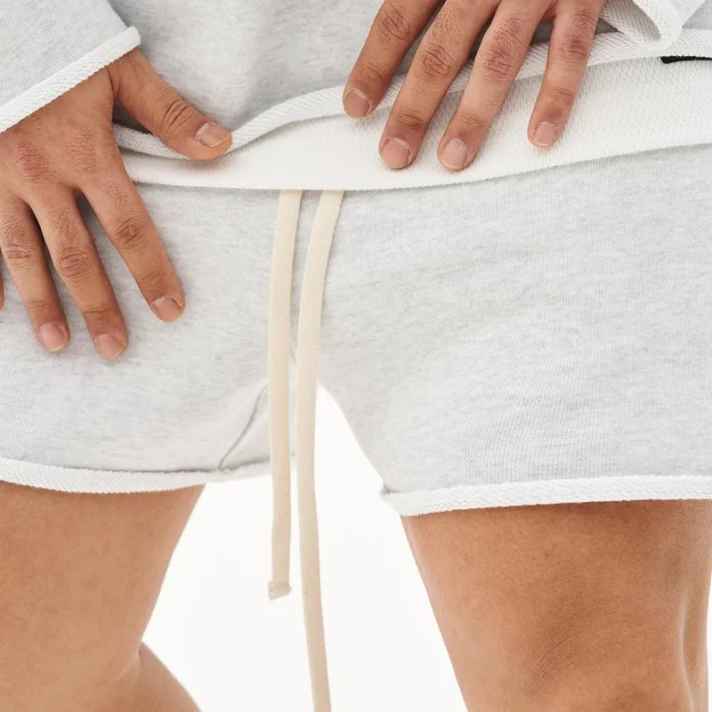 BACKWOODS | Men's Washed Raw Edge Loose Fit Shorts