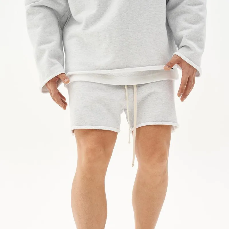 BACKWOODS | Men's Washed Raw Edge Loose Fit Shorts