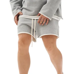 BACKWOODS | Men's Washed Raw Edge Loose Fit Shorts