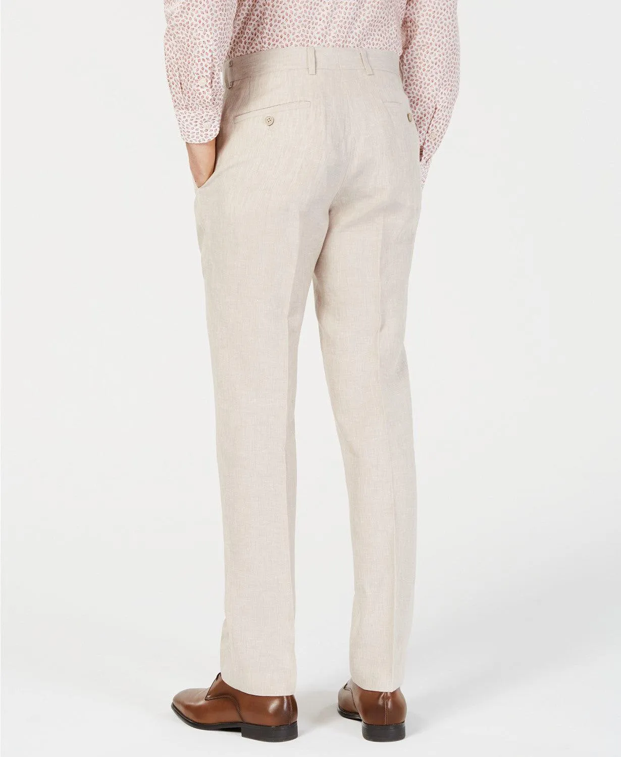 Bar Iii Mens Slim fit Dress Pants 36 / 30 Beige