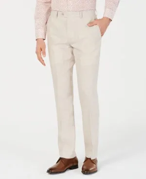 Bar Iii Mens Slim fit Dress Pants 36 / 30 Beige