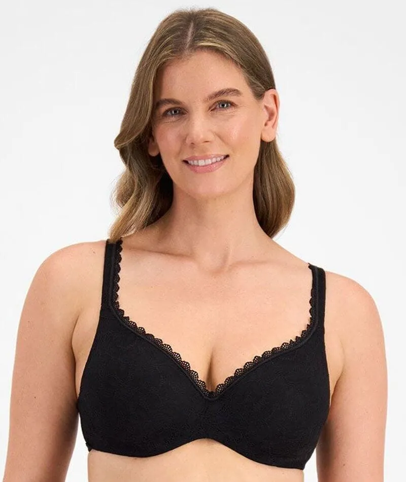 Berlei Barely There Lace Bra - Black