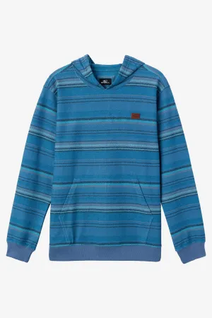 BOY'S BAVARO STRIPE PULLOVER FLEECE