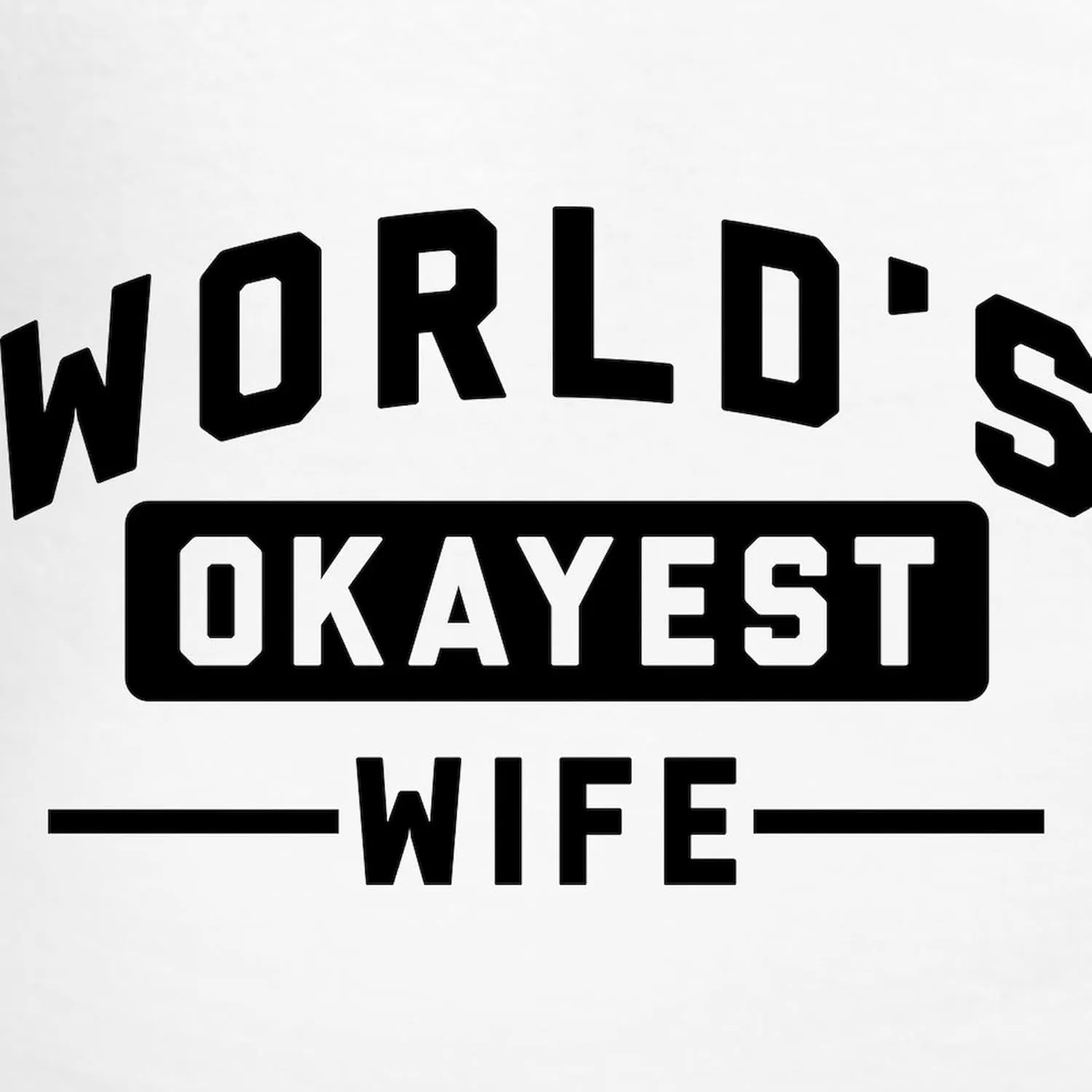 CafePress World's Okayest Wife Men's Light Pajamas Men's Novelty Light Pajama Set, Comfortable PJ Sleepwear