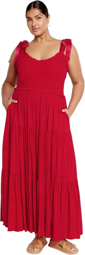 City Chic Women's Apparel Women's Plus Size Cosmopolitan Maxi