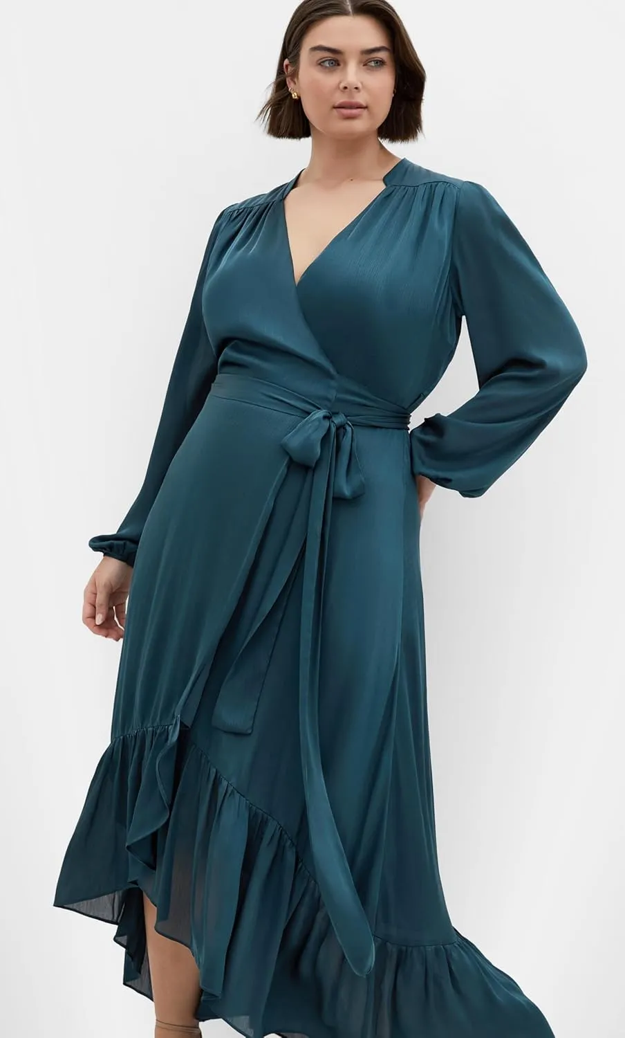 City Chic Women's Plus Size Dress-Rylie Love Maxi