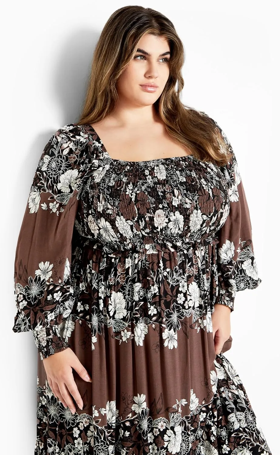 City Chic Women's Plus Size Maxi Sadie Dress