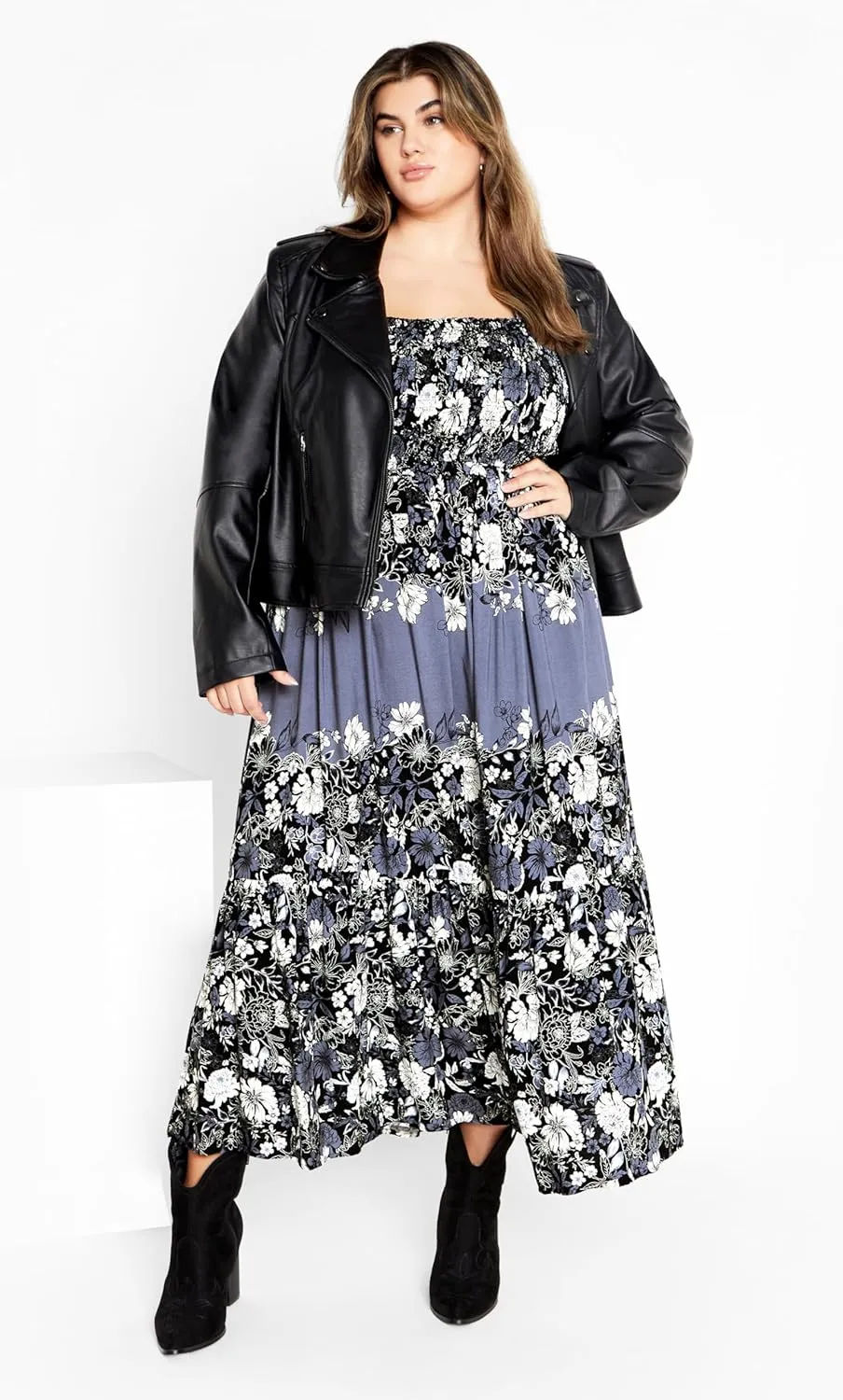City Chic Women's Plus Size Maxi Sadie Dress