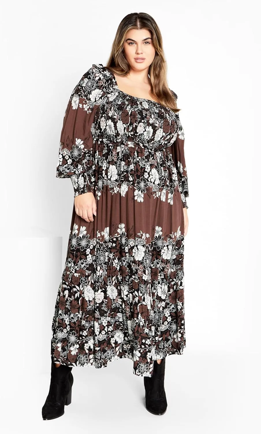 City Chic Women's Plus Size Maxi Sadie Dress