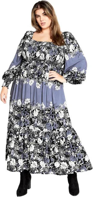 City Chic Women's Plus Size Maxi Sadie Dress
