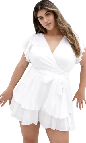 City Chic Women's Plus Size Playsuit - Sunny