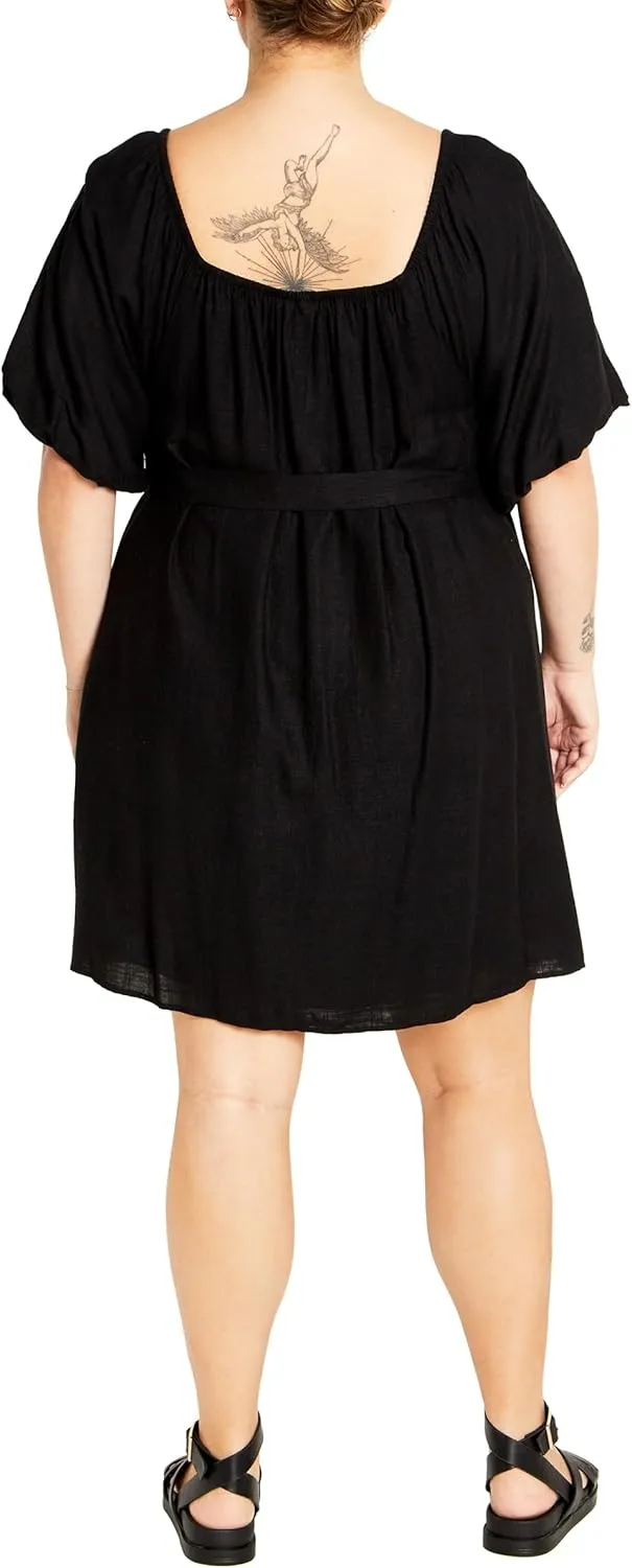 City Chic Women's Plus Size Uptown Mini Dress