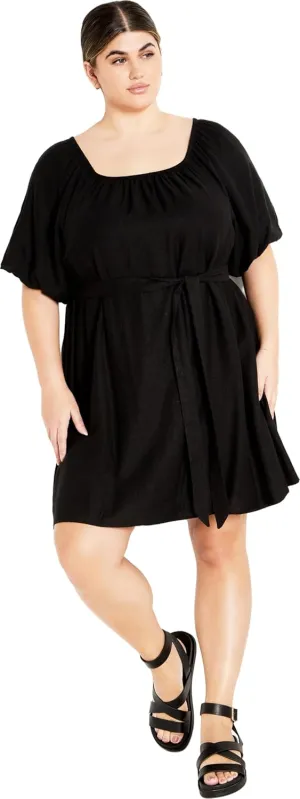 City Chic Women's Plus Size Uptown Mini Dress