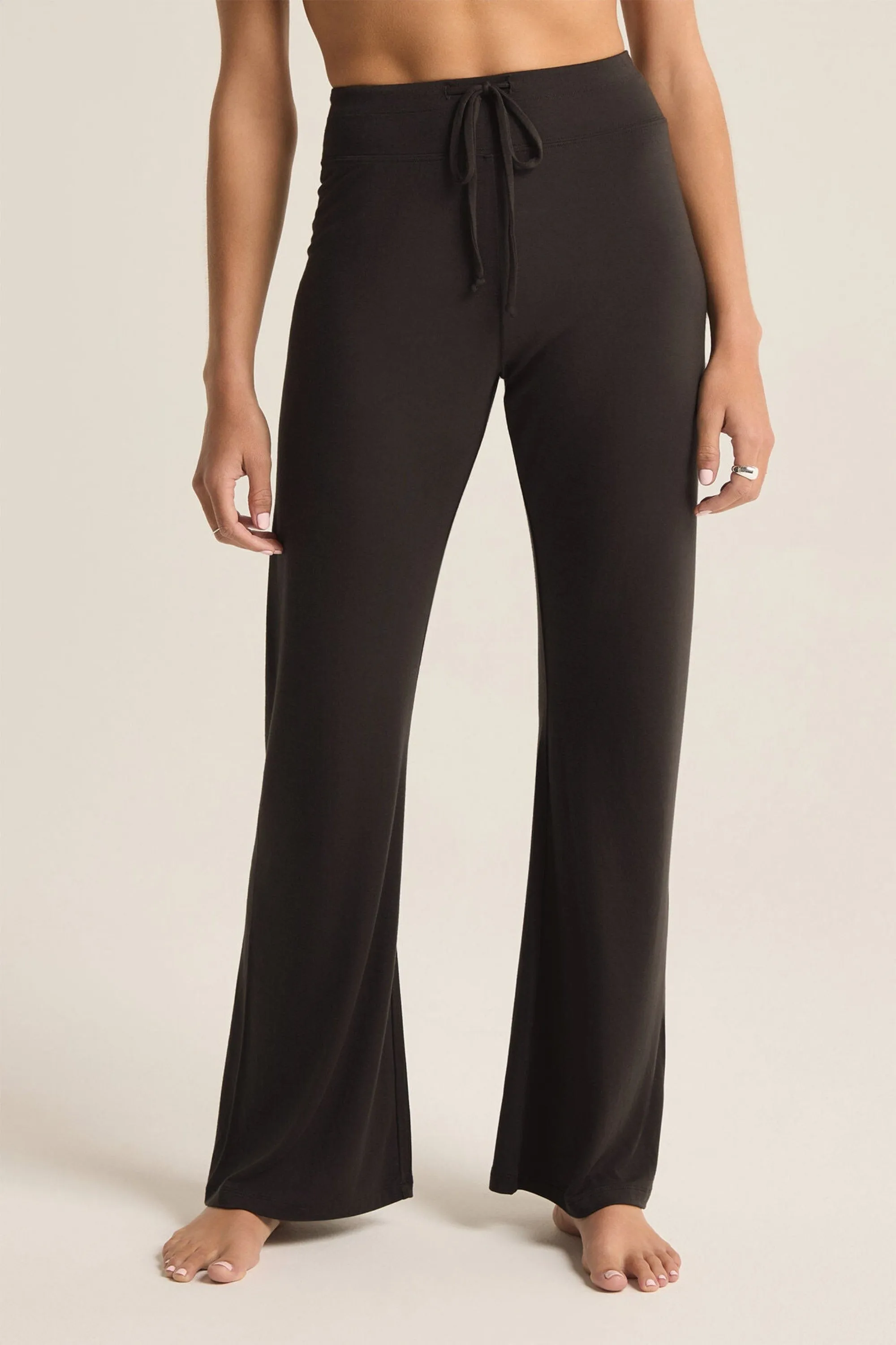 CLOUD NINE JERSEY PANT - BLACK SAND