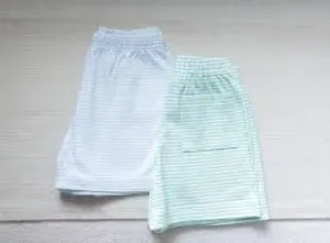 Conrad Knit Shorts, Blue Stripe Basics