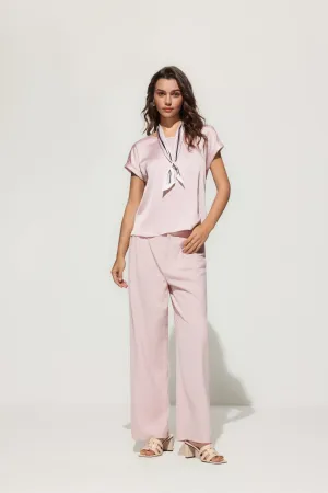 Cooling Multi-Way Stretch Relaxed Straight Leg Suit Pants