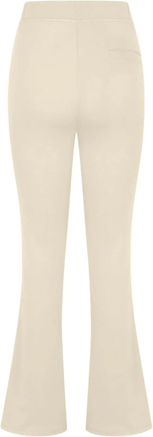 Dressy Casual Pants for Women Business Work Office Pants High Waist Athletic Workout Leggings Pants Flare Yoga Pants