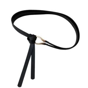 Elegant Cloth Leather Belt