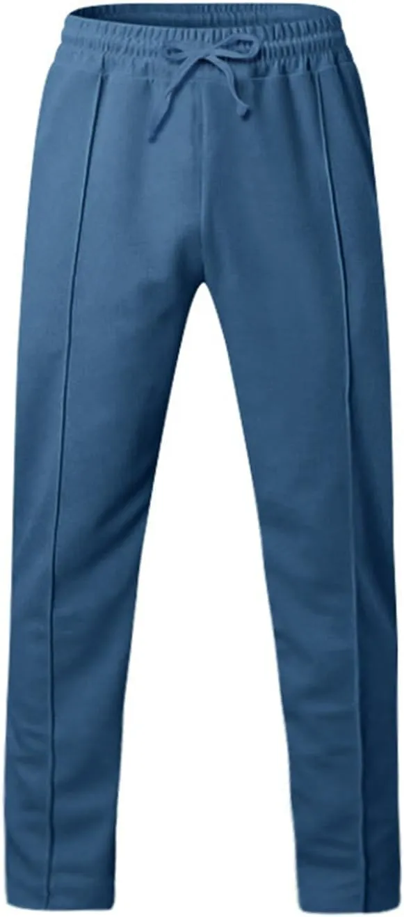 evzosrz Jogger Yoga Sweatpant for Men 2025 Lightweight Drawstring Loose Fit Pants Comfy Lounge Athletic Elastic Waist Trouser