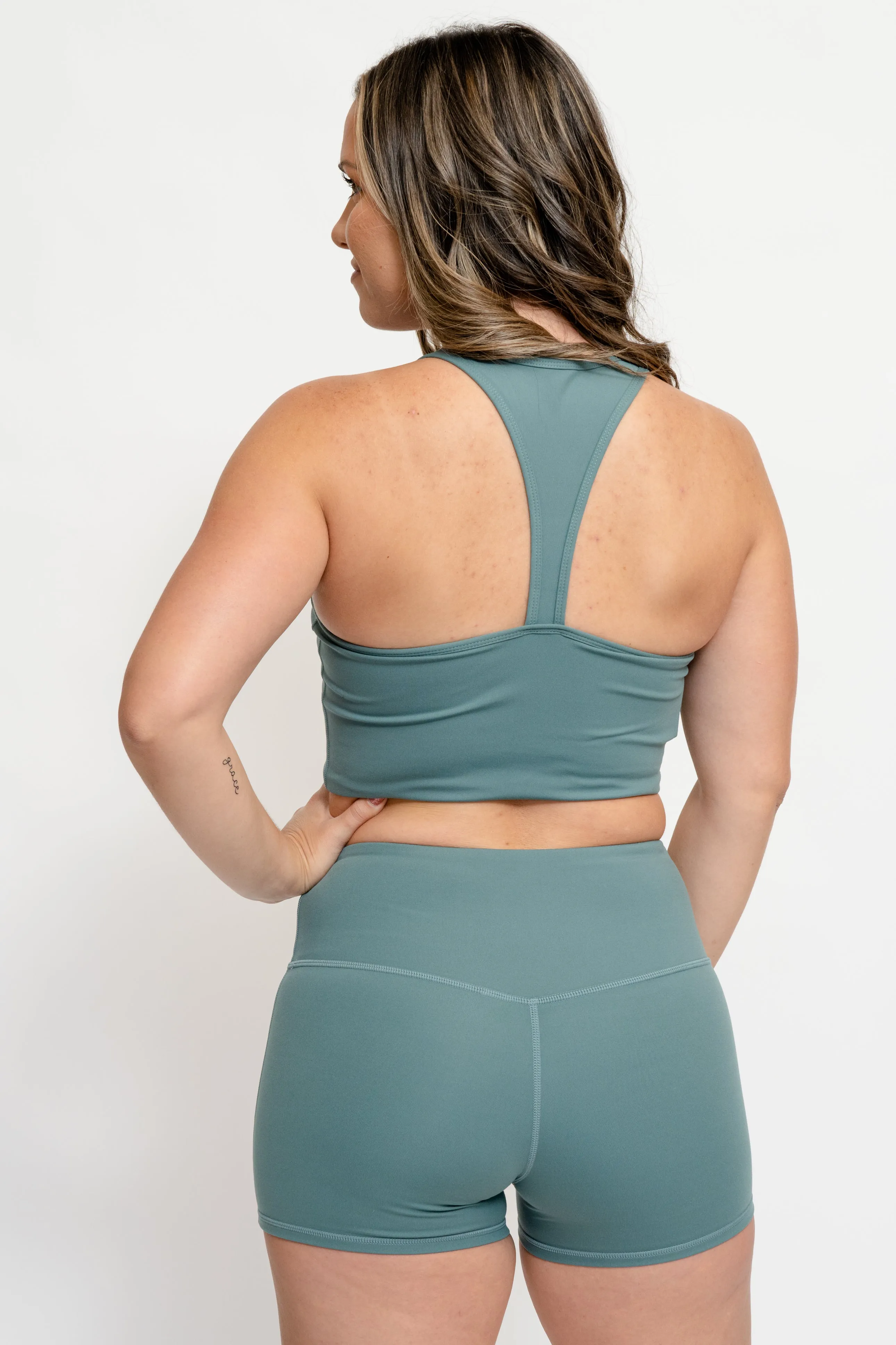 Extreme Racer Fitted Cropped Tank