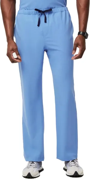 FIGS Pisco Basic Scrub Pants for Men  Structured Fit, Straight Leg, 4 Pockets, Anti-Wrinkle Mens Scrub Pants