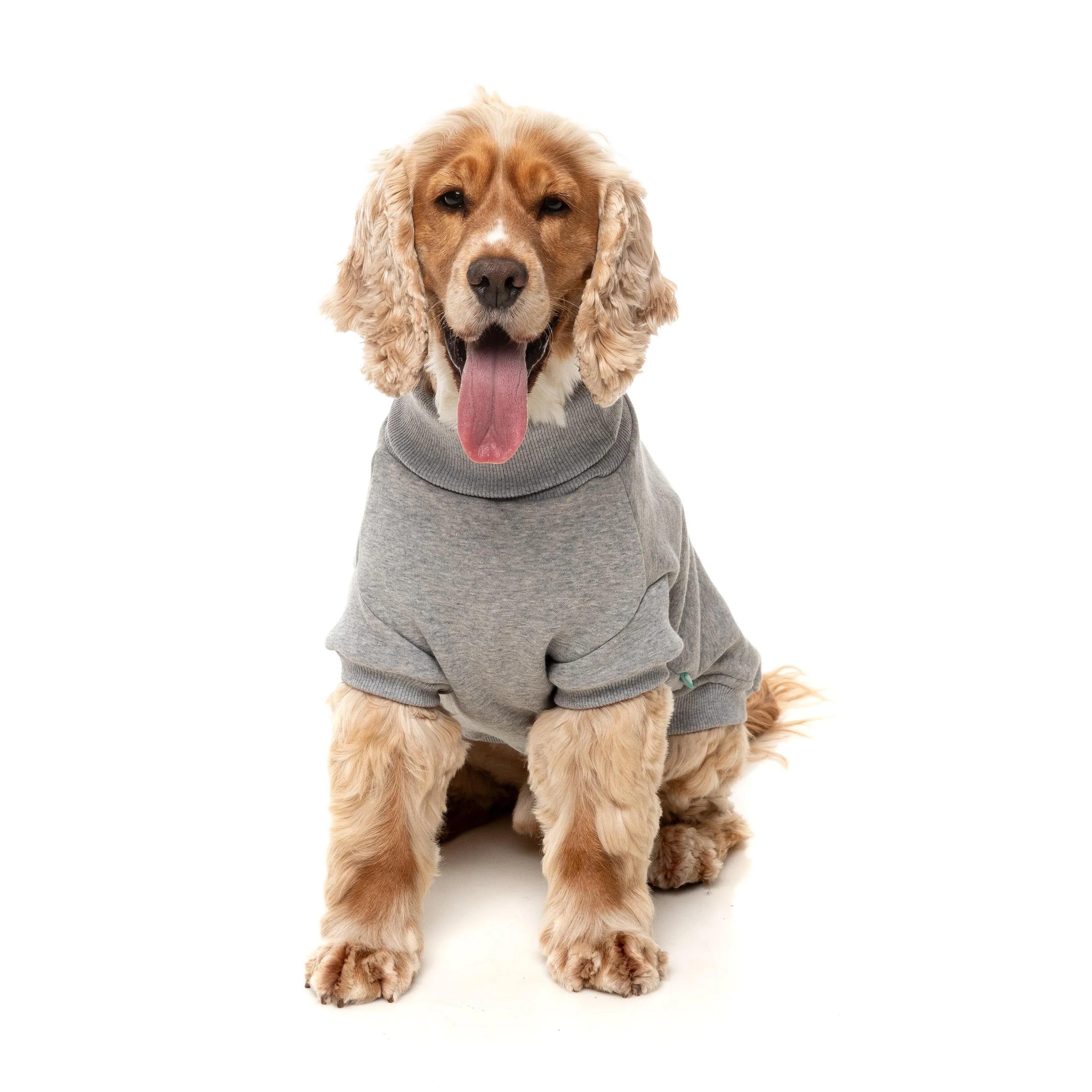 FuzzYard Dog Apparel Stevie 25 Sweater Grey Size 6