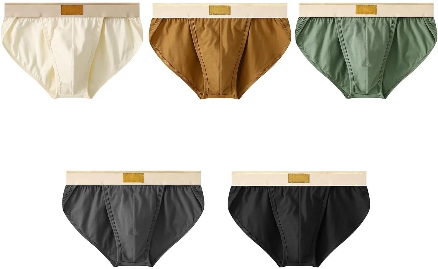 GIERIDUC Men's Sexy Bulge Enhancing Briefs Men Underwear Boxer Brief Cotton Elephant Nose Underwear Men Gifts For Girlfriends