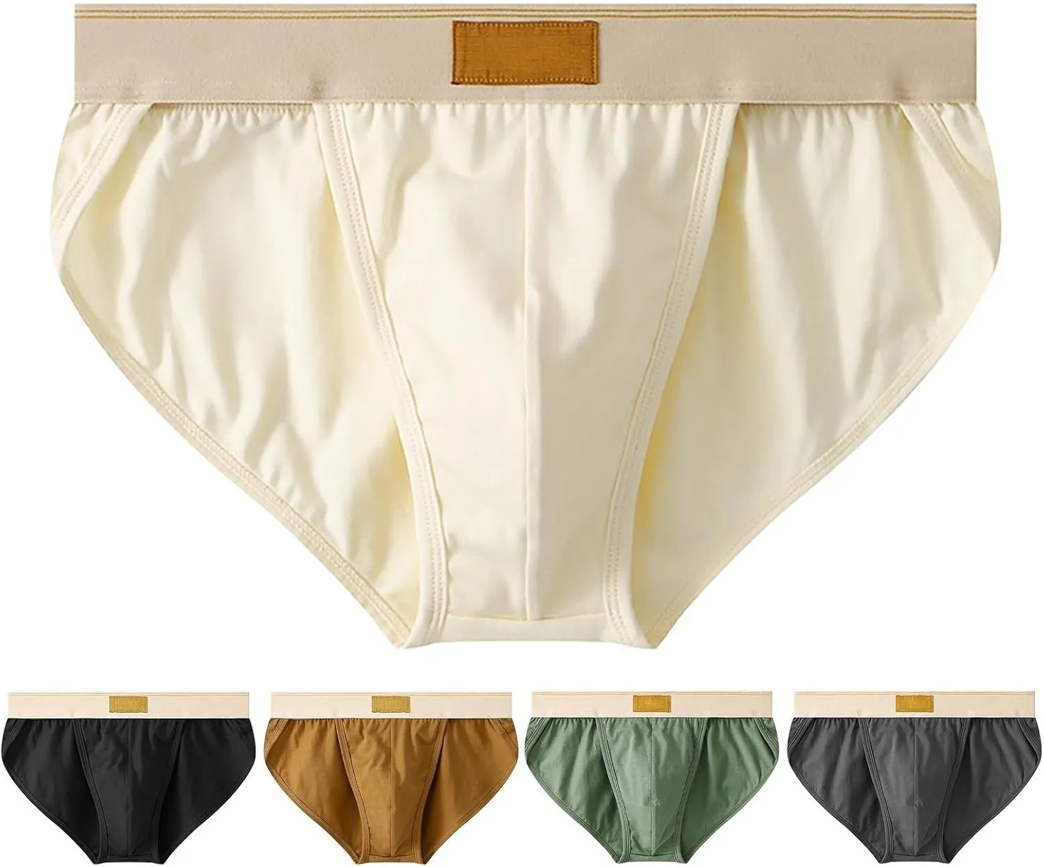 GIERIDUC Men's Sexy Bulge Enhancing Briefs Men Underwear Boxer Brief Cotton Elephant Nose Underwear Men Gifts For Girlfriends