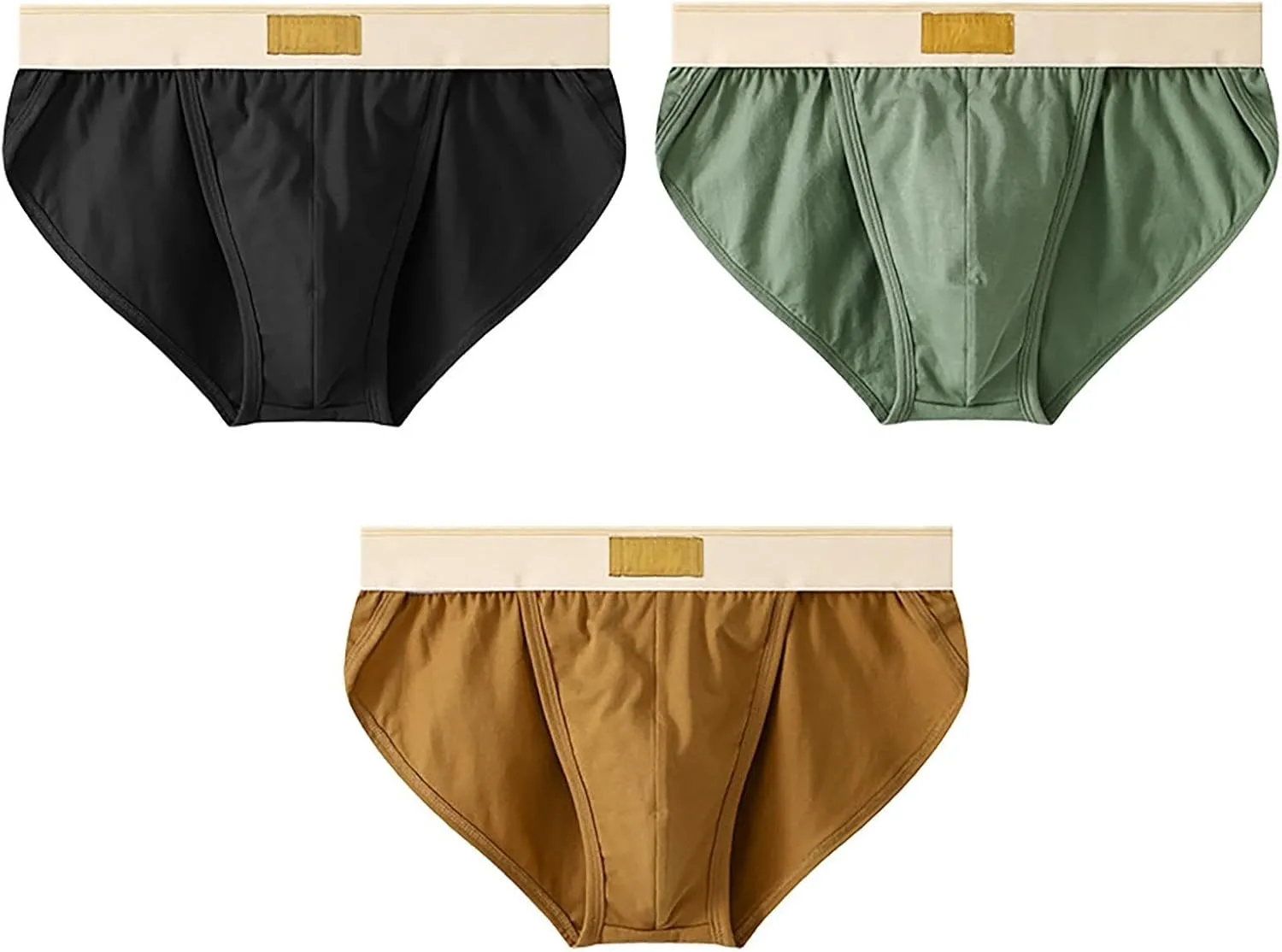 GIERIDUC Men's Sexy Bulge Enhancing Briefs Men Underwear Boxer Brief Cotton Elephant Nose Underwear Men Gifts For Girlfriends