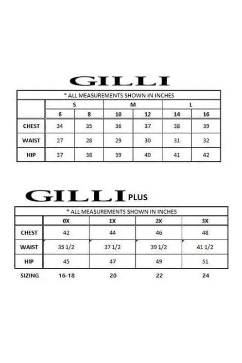 GILLI Elastic Waist Merrow Edge Tiered Midi Skirt