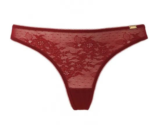 Glossie Lace 13006-Thongs