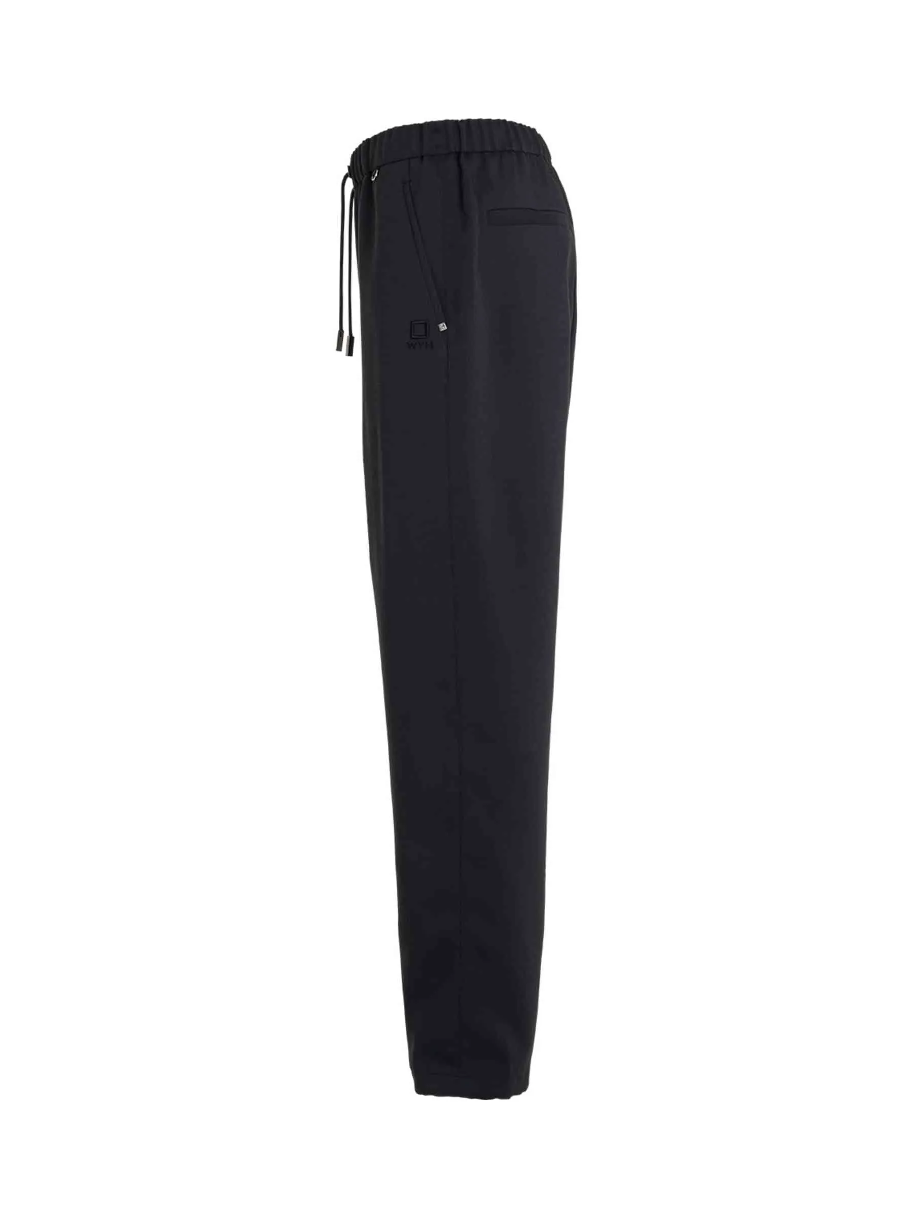 Keychain Straight Fit Pants in Black