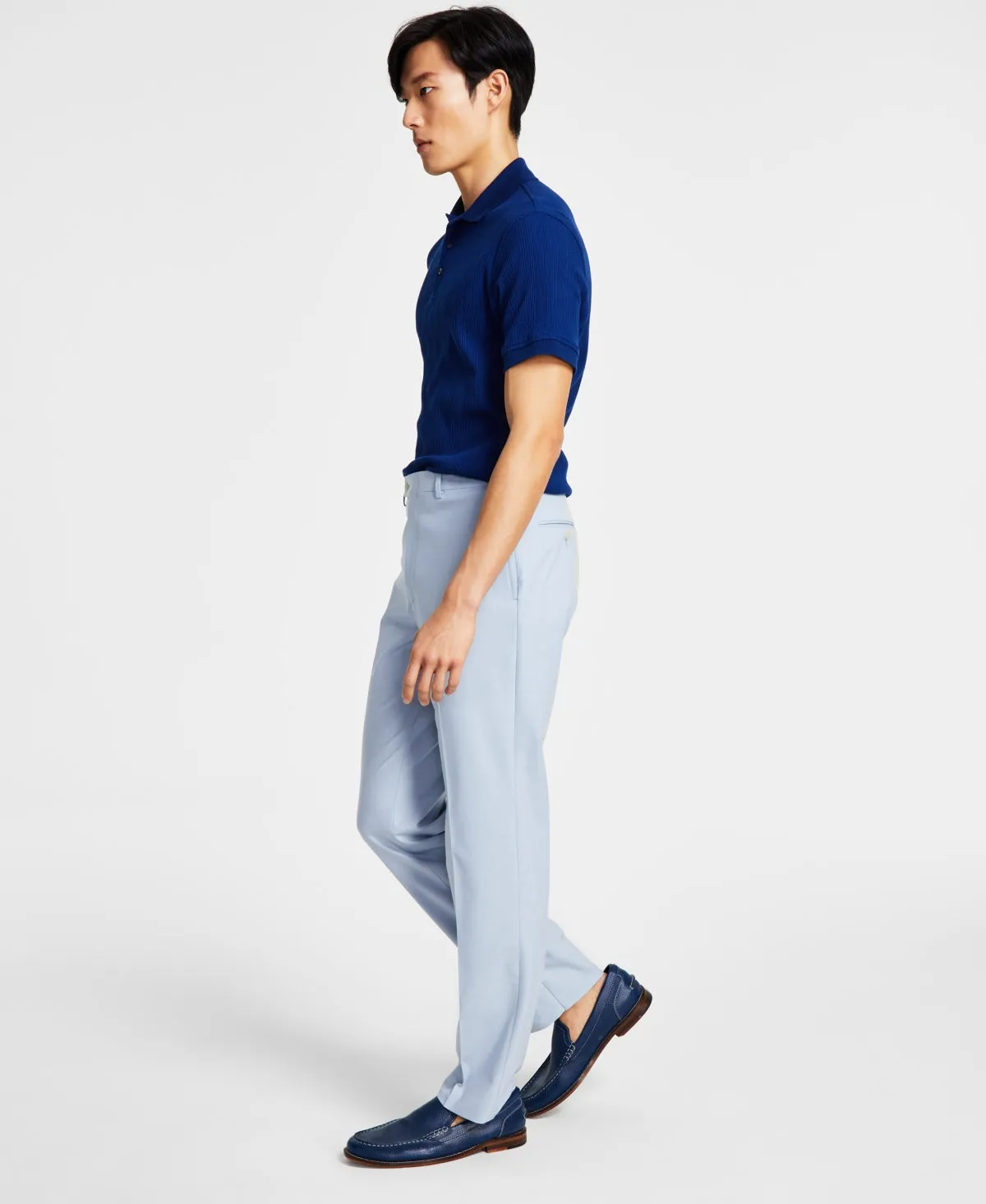 Lauren Ralph Lauren Mens Classic fit Dress Pants 32 / 30 Blue Solid