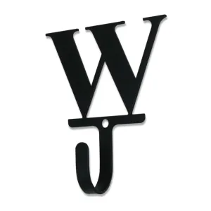 Letter W Wall Hook Small