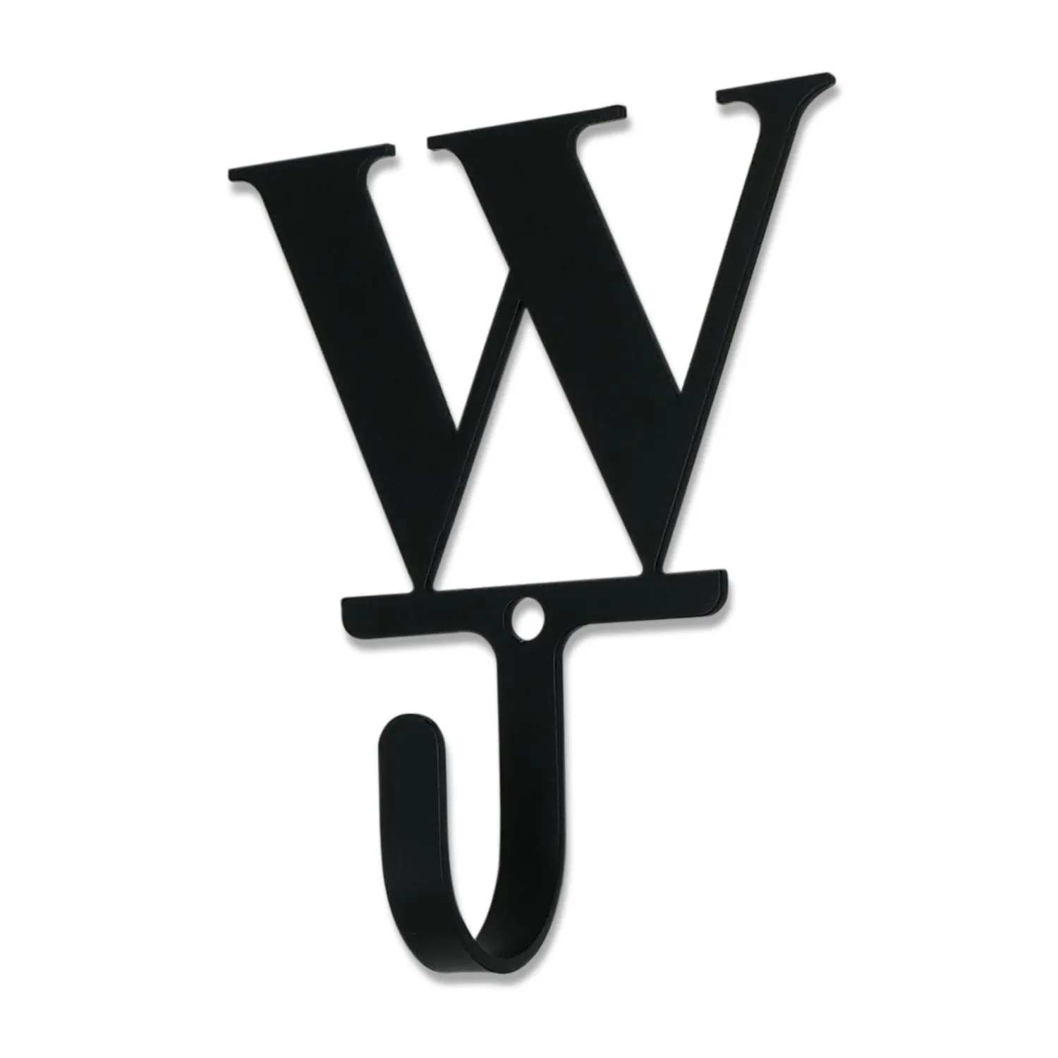Letter W Wall Hook Small