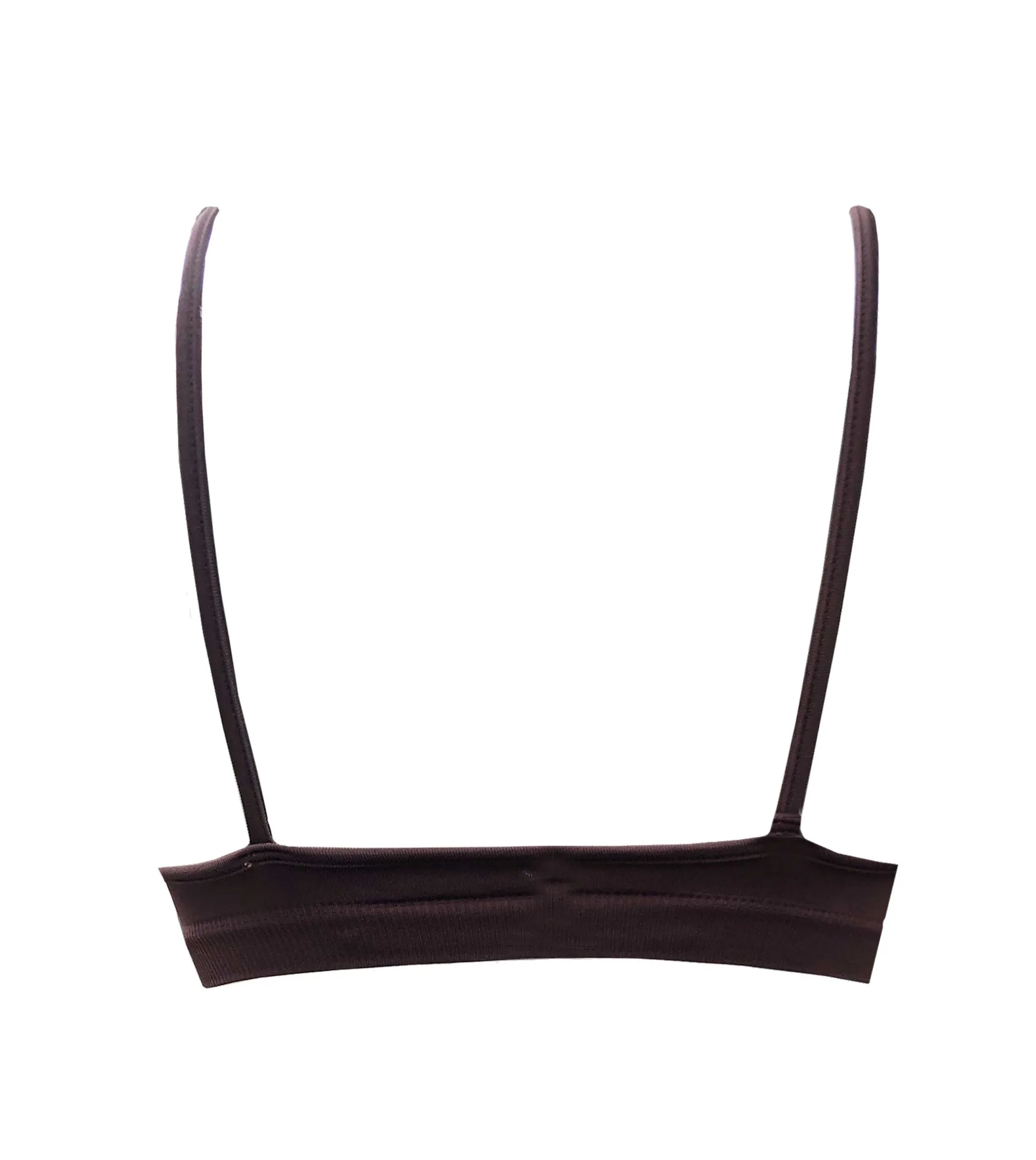 LIBERATED Bikini Bra Top | Chocolate Brown