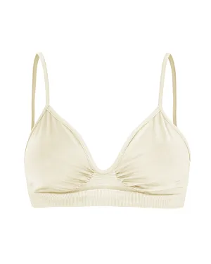 LIBERATED Bikini Bra top | Cream
