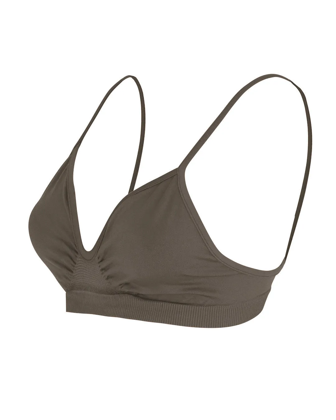 LIBERATED Bra Top | Muddy Grey