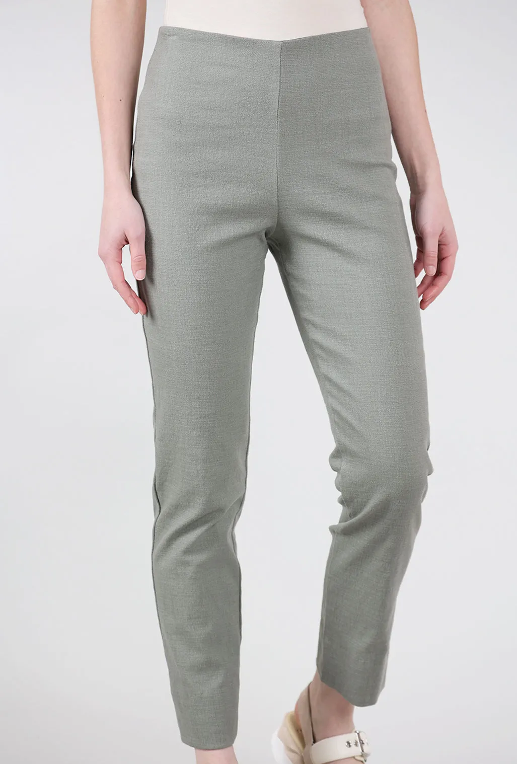 Linen Texture Milo Pant, Fatigue