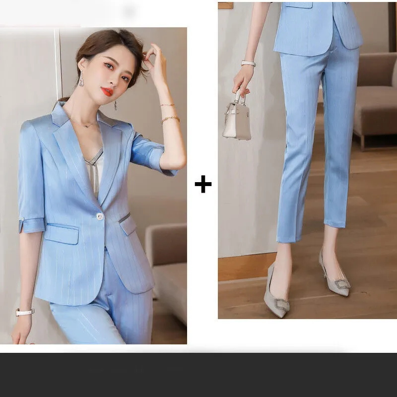 Luna Womens' Satin Suit