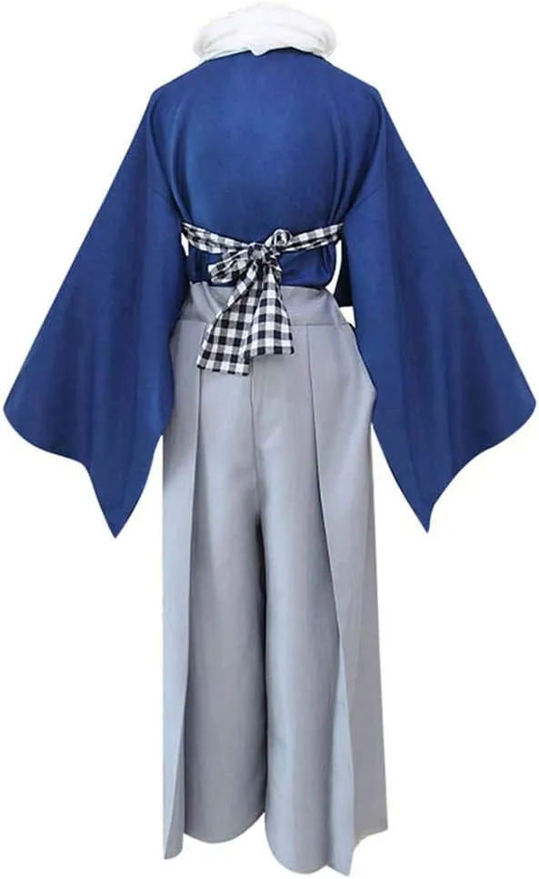 Men's Kendo Hakama Aikido Japanese Samurai Costume Cotton Judo Martial Arts Uniform Kendogi Kimono Pants Professional Suit