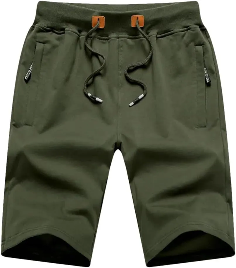 Men's Summer Shorts Cotton Bermudas Boardshorts Slim Fit Clothing Beach Shorts