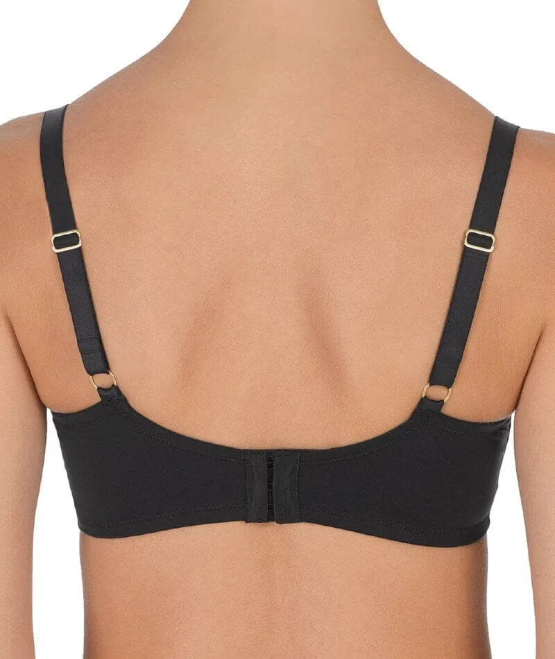 Natori Statement Supportive Full Figure Underwired Lace Bra - Black/Cafe