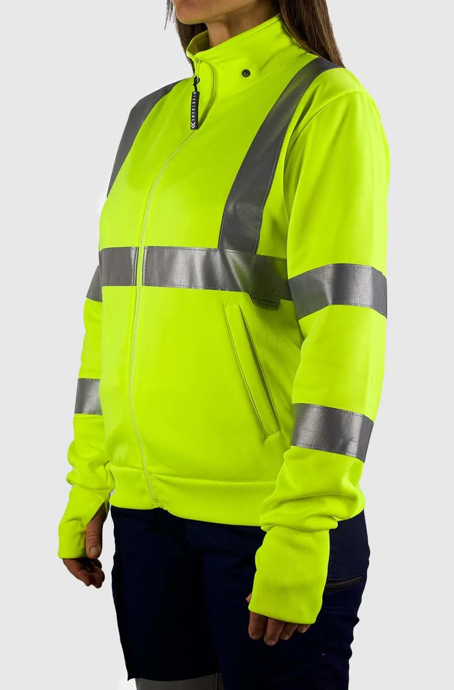 Nighthawk Workwear Jacket Yellow Ladies