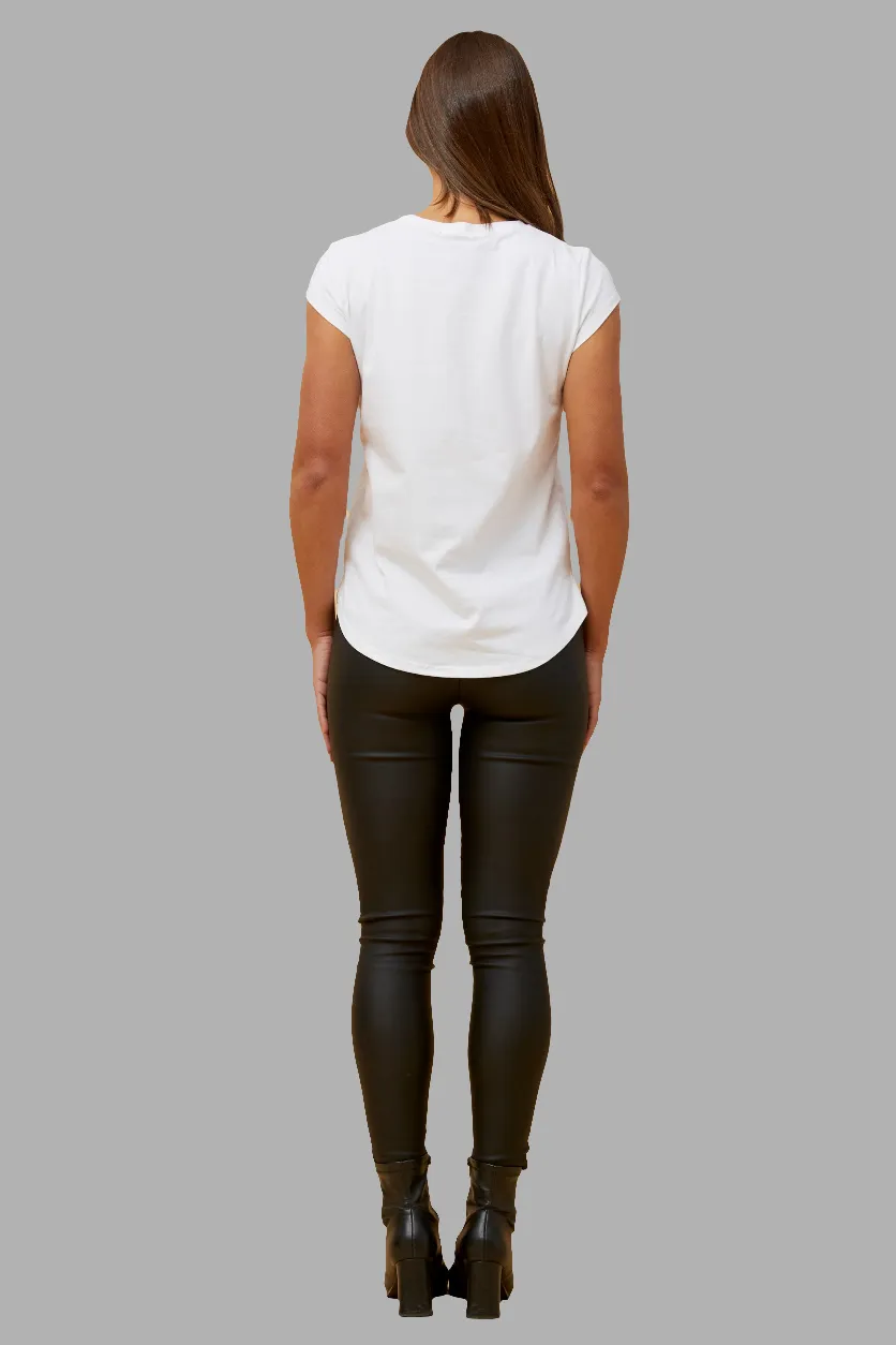 NYC White & Gold T-Shirt