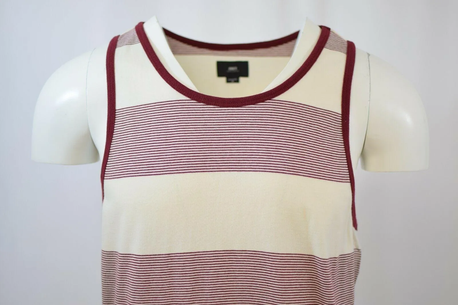 Obey Men's Red Velvet Sleeveless Tank Top