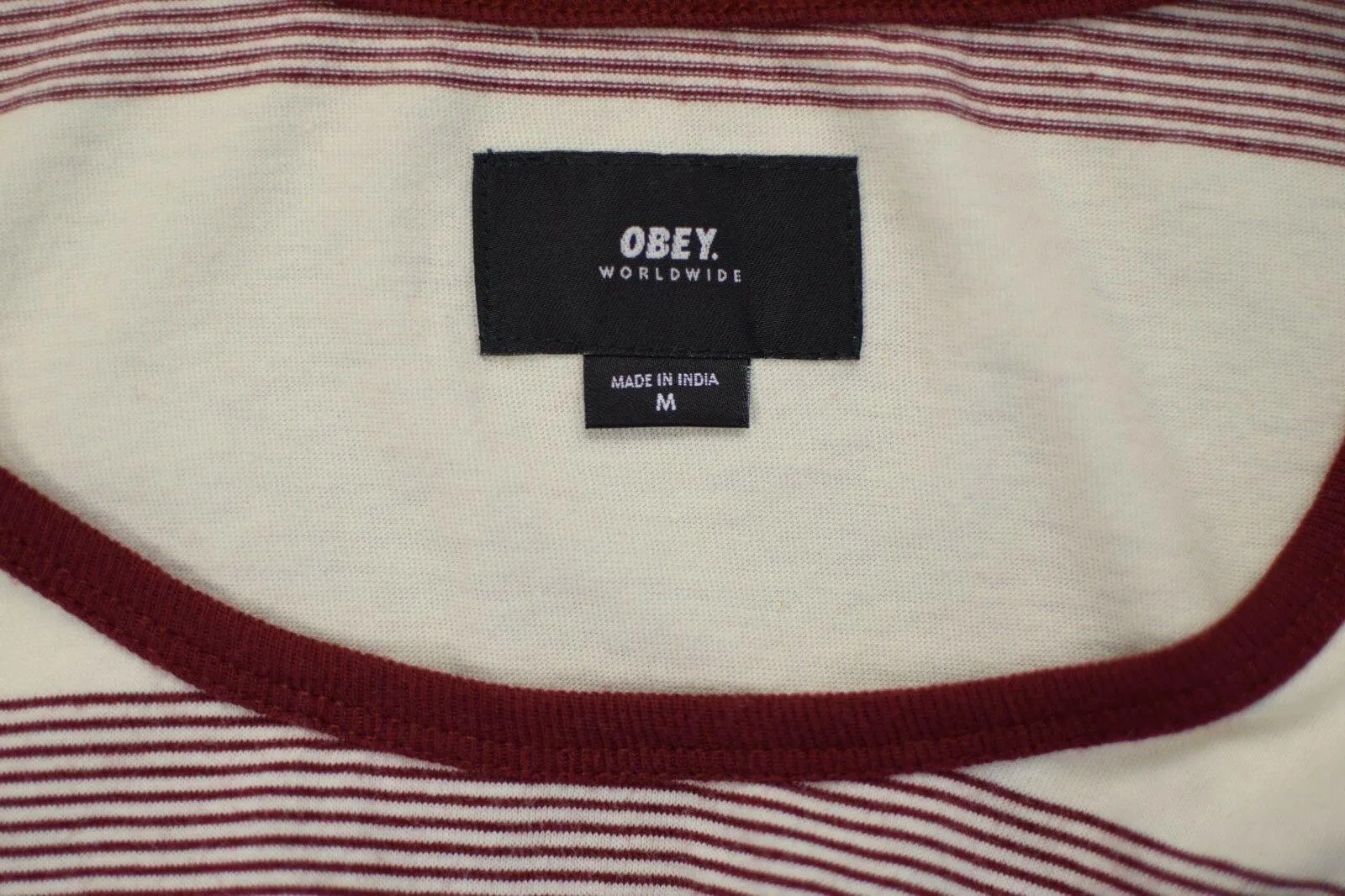 Obey Men's Red Velvet Sleeveless Tank Top