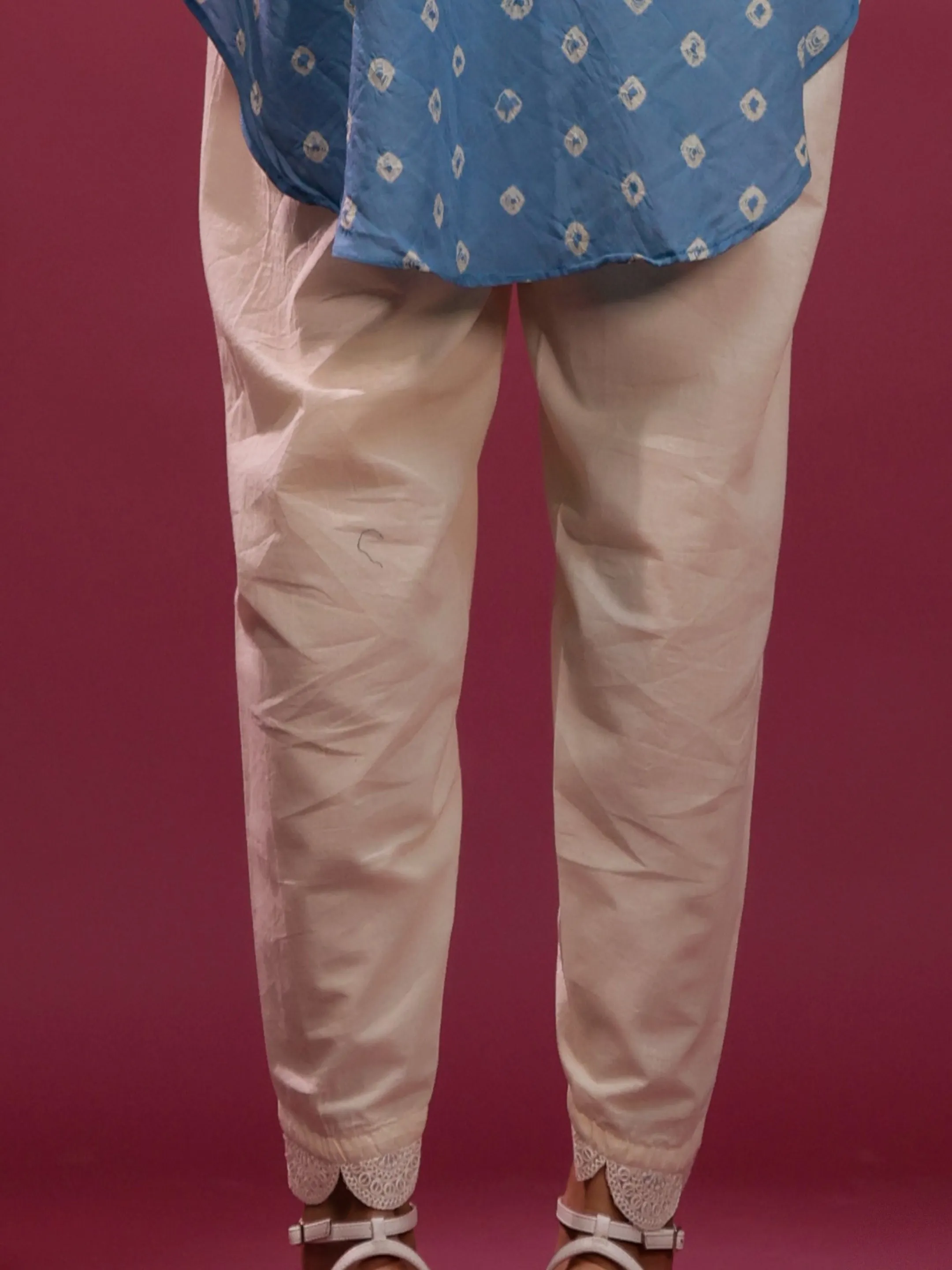 Off-White Tulip Lace Pants